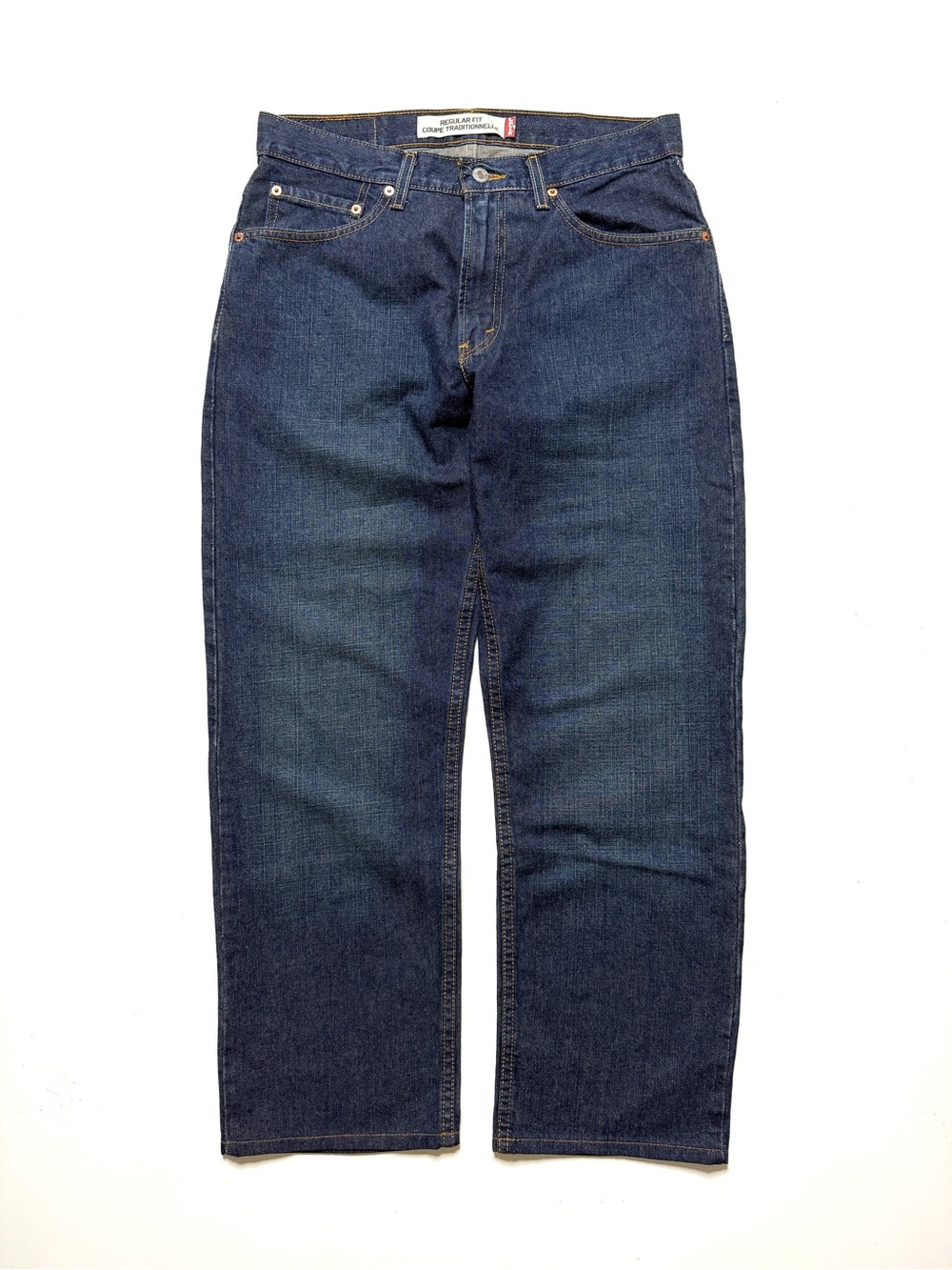 Levi’s 505 Dark Rinsed Indigo Regular Fit Denim Jeans Mens W32 Mexico 2010